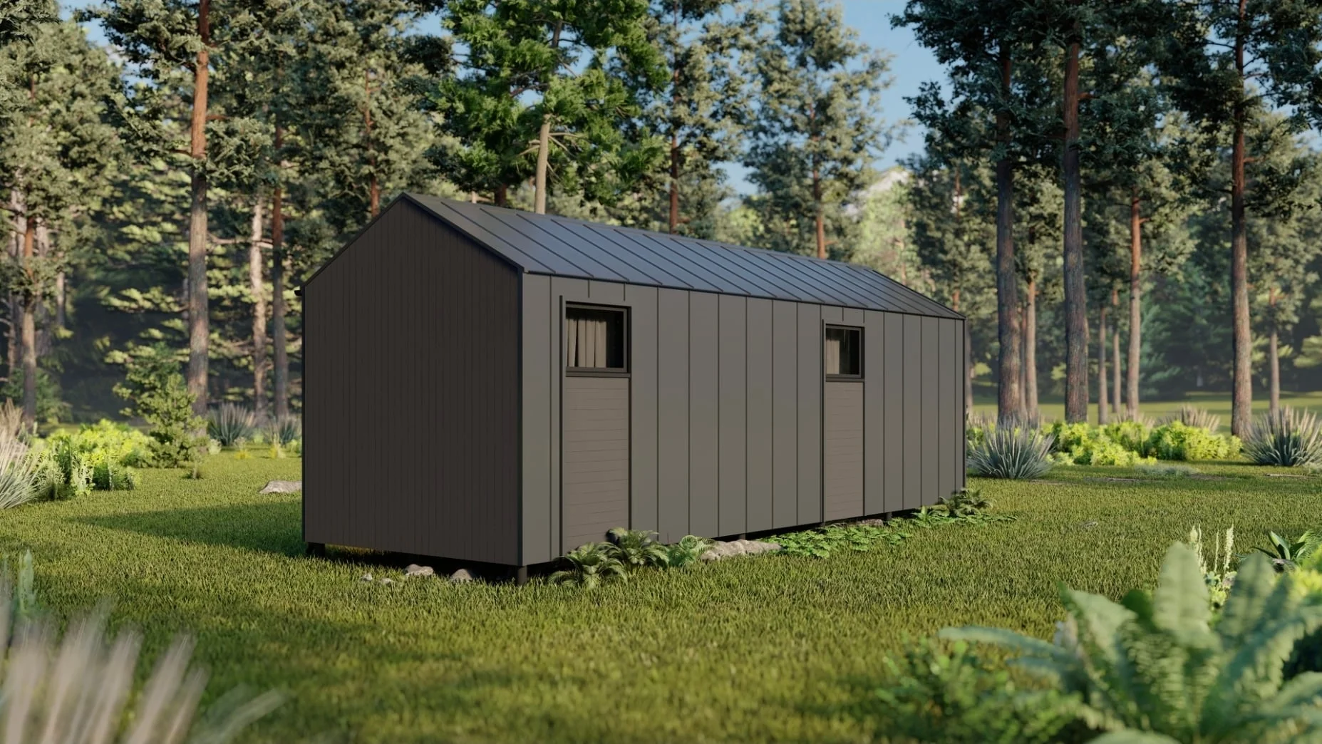 Модульный дом Барнхаус 24м²