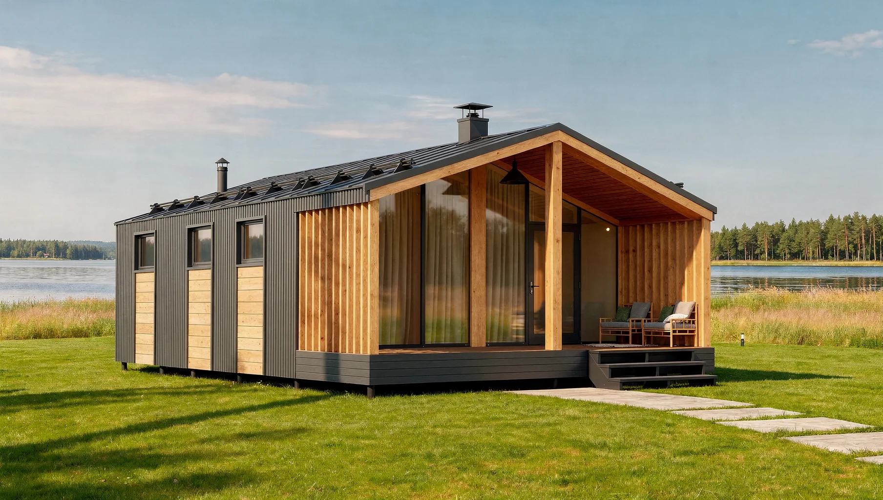 Модульный барнхаус 60м² - обложка 3